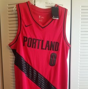 Nike Swingman Portland Trail Blazers Damian Lillzard Jersey